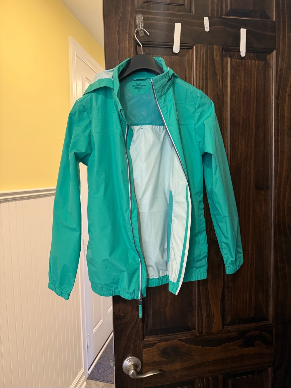 Vineyard Vines Youth Hooded Rain Jacket - XL